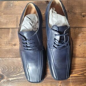 Mens Masimo Dress Shoes Dark Blue, Mens Size 8.5
